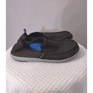 Spenco Women Size 7  Loafers Convertible canvas Slip-On Shoes green